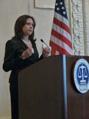 Kamala Harris at NBPA Conference